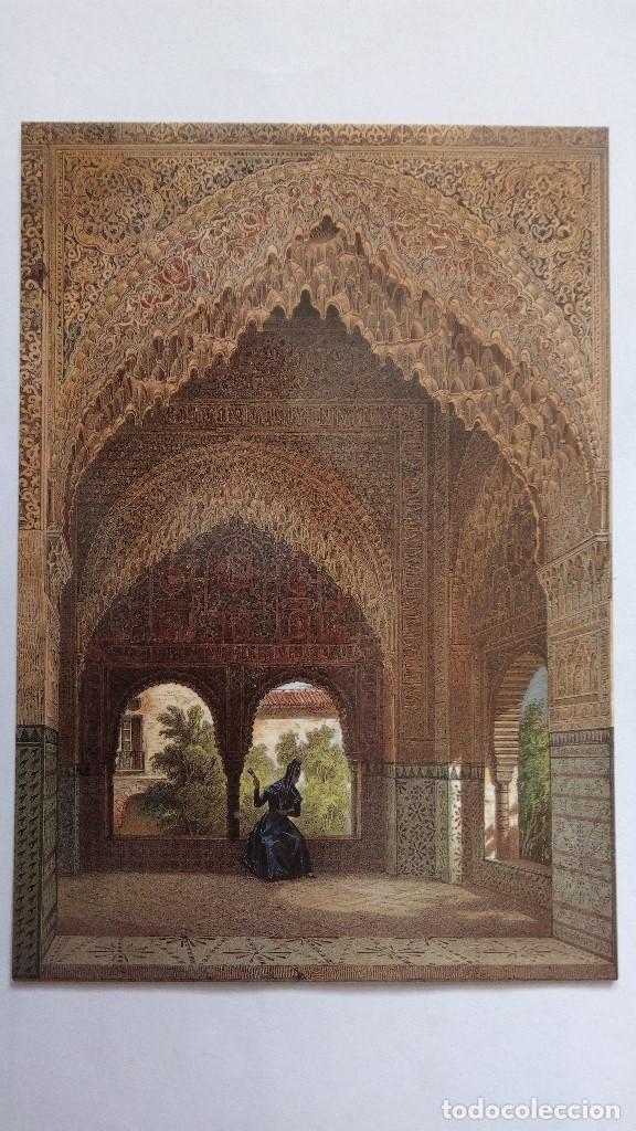 Postales: POSTAL ALHAMBRA, MIRADOR DE LINDARAJA, SALA DOS HERMANAS, ISIDORE TAYLOR, N&ordm; 8, A&Ntilde;O 1988