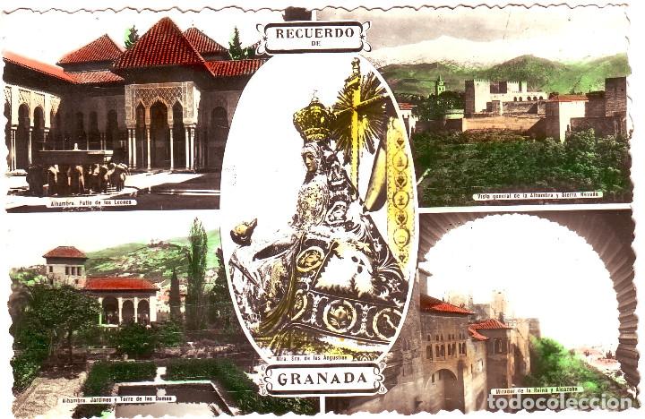 Postales: PE-522  RECUERDO DE GRANADA