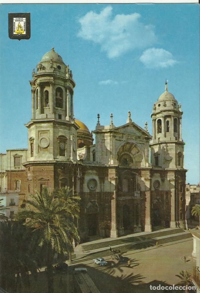 Postales: Postal Cadiz.La Catedral.N&ordm;19.Escudo de Oro.a&ntilde;os 60