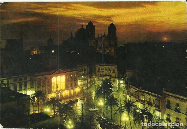 Postales: Postal Cadiz.Plaza de San Juan de Dios.N&ordm;12.Ediciones RO-FOTO.Circulada sin sello.A&ntilde;os 60.