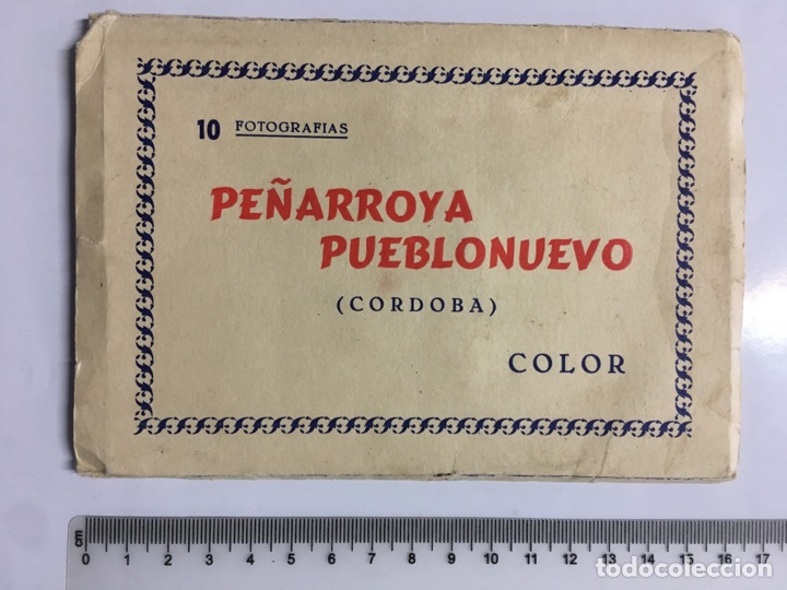 Postales: CARNET POSTAL. DESPLEGABLE. PE&Ntilde;ARROYA PUEBLO NUEVO. 10 fotograf&iacute;as color.
