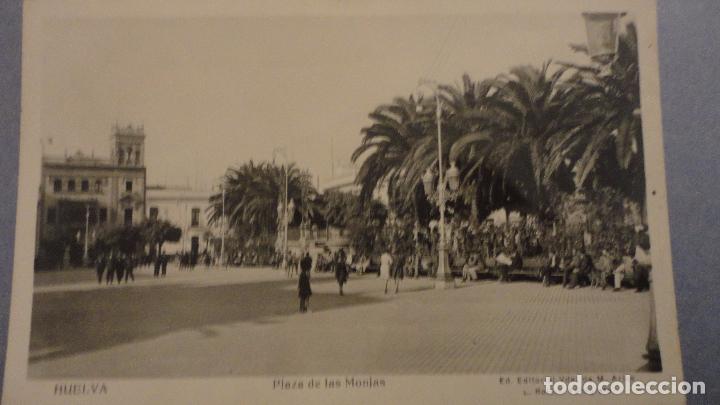 Postales: ANTIGUA POSTAL.PLAZA DE LAS MONJAS.HUELVA ROISIN.