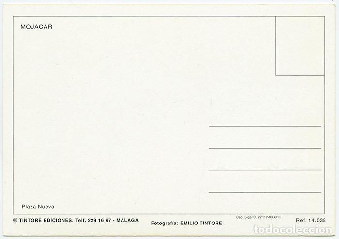 Postales: Moj&aacute;car. Plaza Nueva. Tintore Ediciones. Ref: 14.038. Sin circular - Foto 2