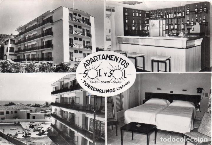 Postales: TORREMOLINOS  APARTAMENTOS  SOL Y SOL - Foto 1