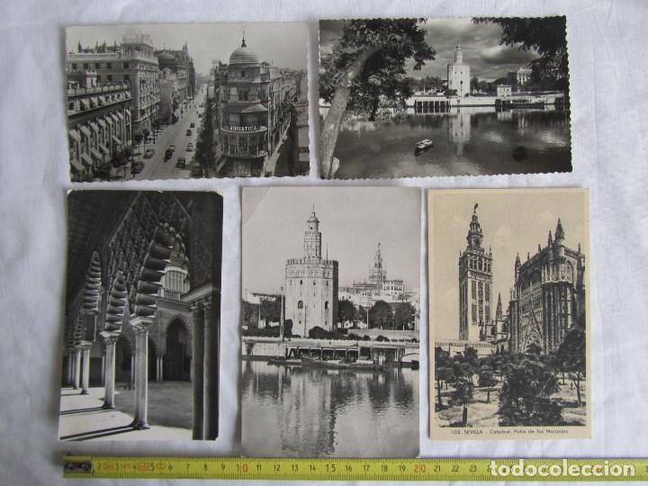 Postales: 11 postales de Sevilla blanco y negro - Foto 2