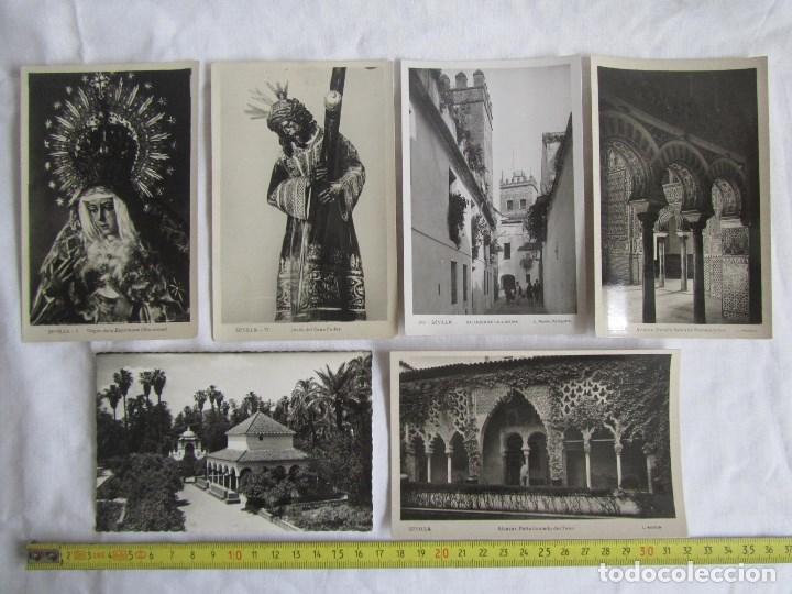 Postales: 11 postales de Sevilla blanco y negro - Foto 4