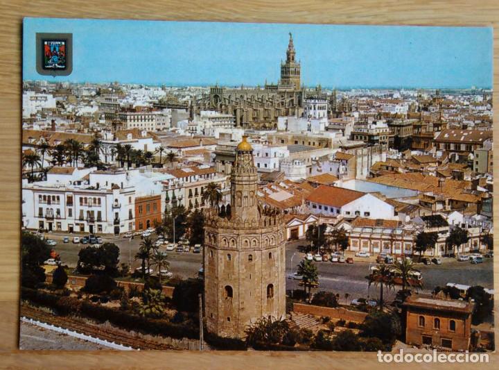 Postales: SEVILLA - TORRE DEL ORO - Foto 1
