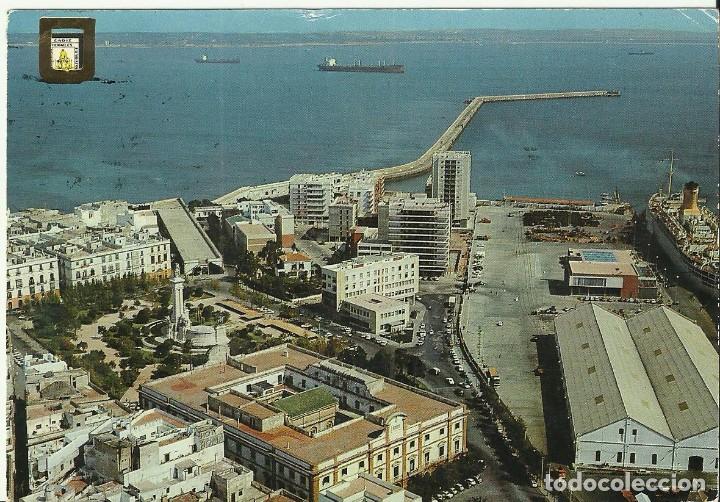 Postales: Postal Cadiz.N&ordm;1274.Vista Aerea.A.Subirats Casanovas.Circulada 1977.