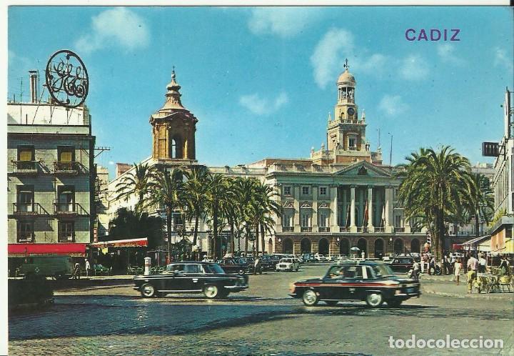 Postales: Postal Cadiz.N&ordm;89.Plaza de San Juan de Dios y Ayuntamiento.Arribas.