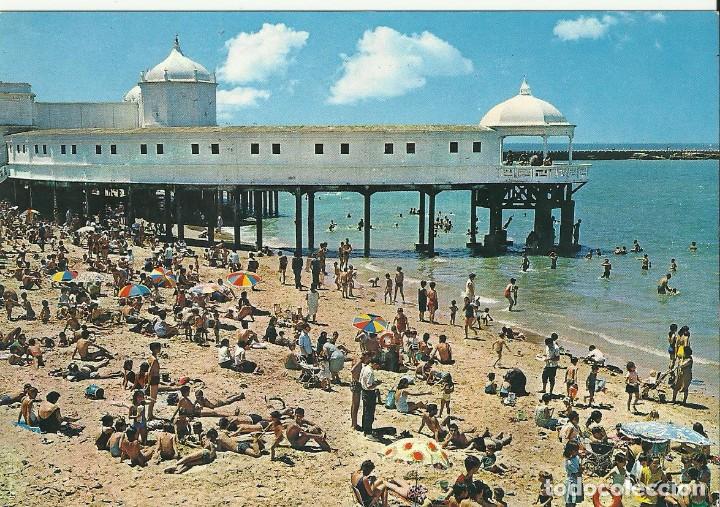Postales: Postal Cadiz.N&ordm;69.Balneario de la Palma.G.Garrabella.Circulada.A&ntilde;os 60.