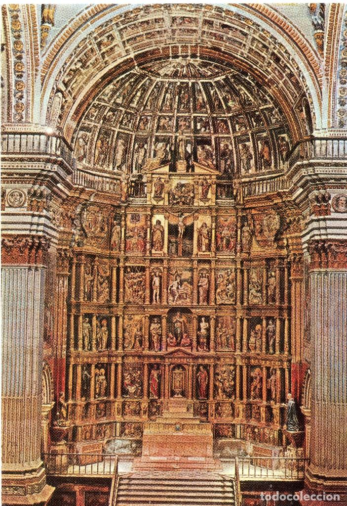 Postales: GRANADA  RETABLO IGLESIA DE SAN JERONIMO - Foto 1