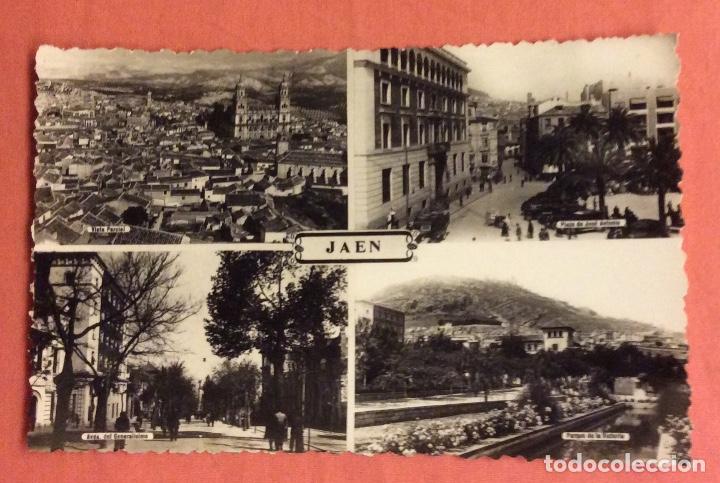 Postales: POSTAL JAEN . A&Ntilde;OS 50. ESCRITA , NO CIRCULADA