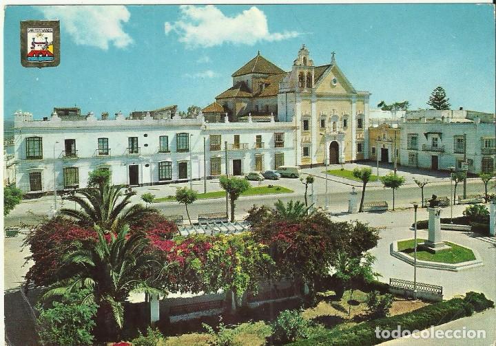 Postales: Postal San Fernanado.Cadiz.Alameda General Pidal y....Escudo de Oro.N&ordm;16.Escrita.A&ntilde;os 60.