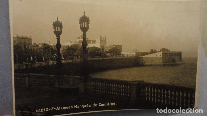 Postales: ANTIGUA POSTAL FOTOGRAFICA.ALAMEDA DE COMILLAS.CADIZ N&ordm; 7