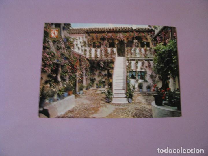 Postales: POSTAL DE CORDOBA. PATIO CORDOBES. ESCRITA. 1965.