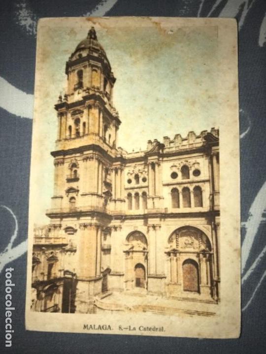 Postales: ANTIGUA POSTAL MALAGA LA CATEDRAL NUM 8 ED ARRIBAS