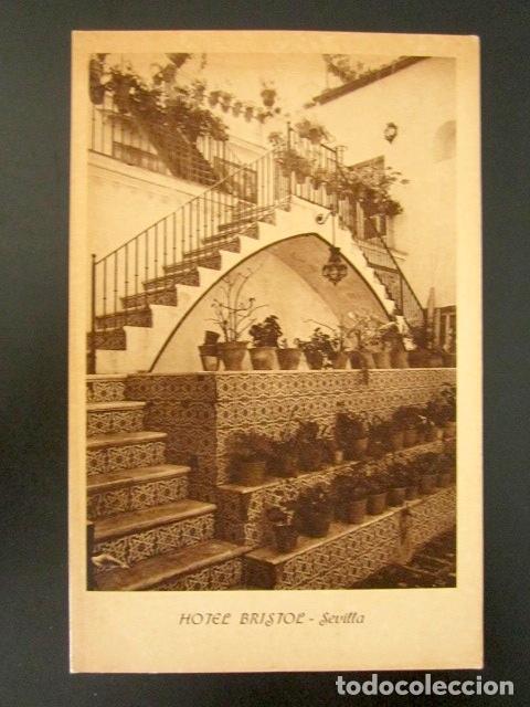 Postales: POSTAL SEVILLA. HOTEL BRISTOL. - Foto 1