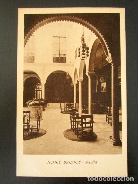 Postales: POSTAL SEVILLA. HOTEL BRISTOL. - Foto 1