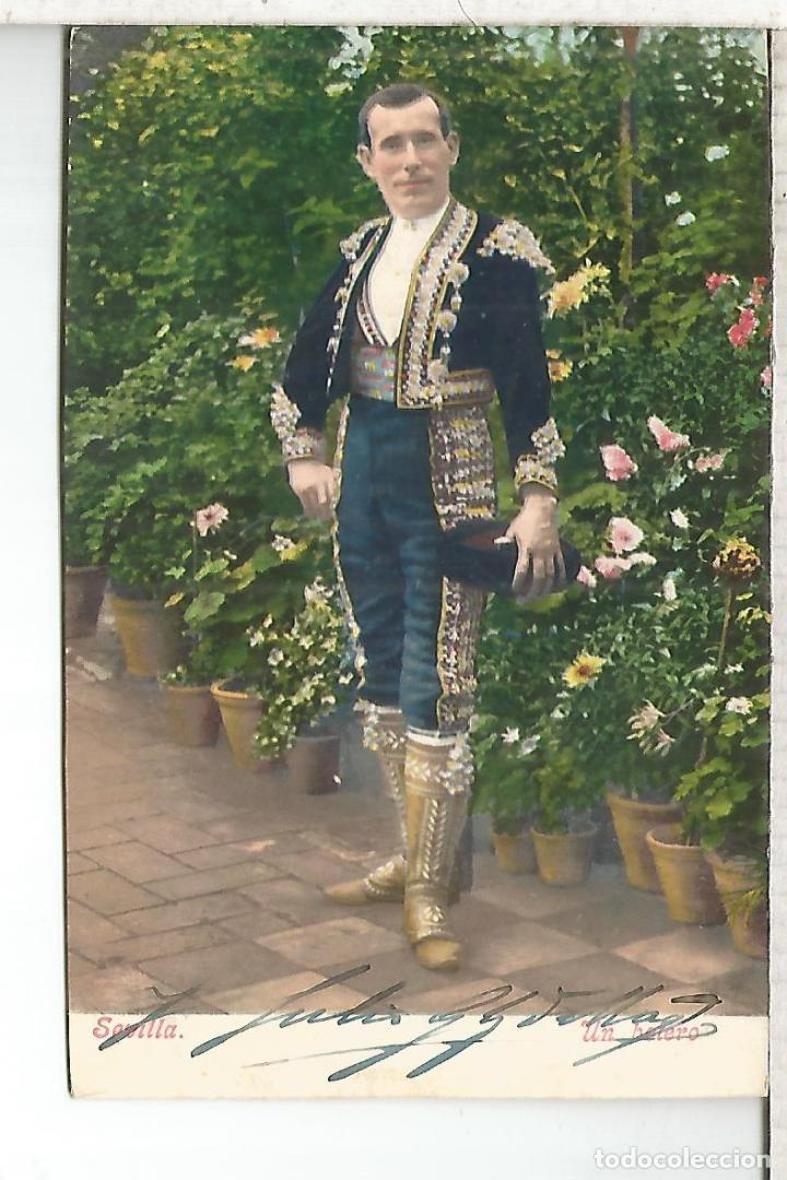 Postales: SEVILLA TORERO ESCRITA - Foto 1