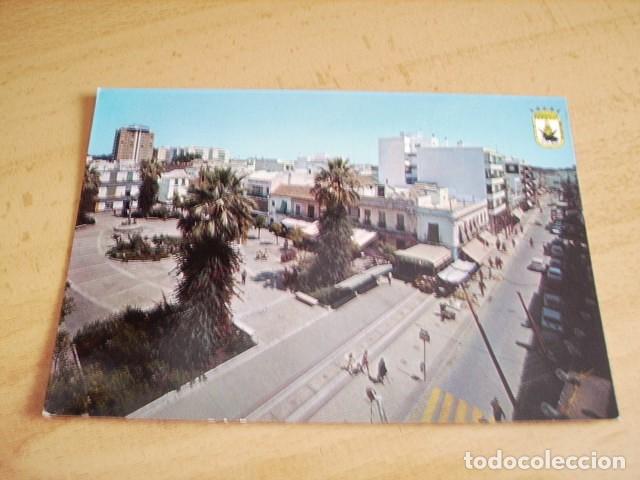 Postales: SANLUCAR DE BARRAMEDA ( CADIZ ) PLAZA CABILDO Y CALLE ANCHA