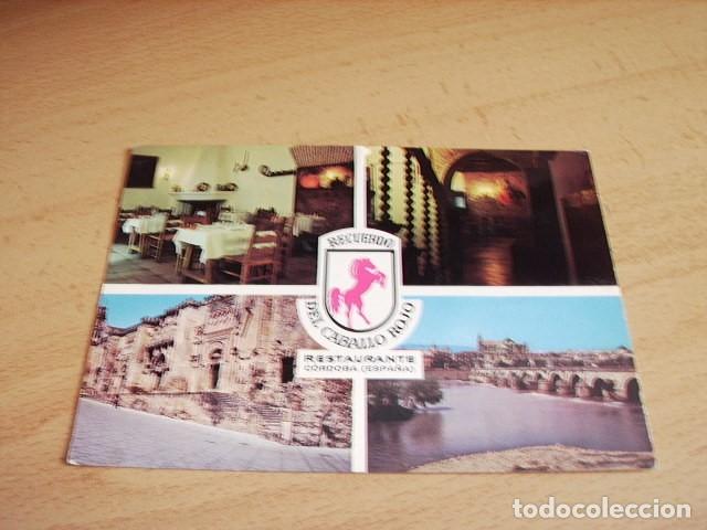 Postales: CORDOBA -- DIVERSIS ASPECTOS DEL RESTAURANTE CABALLO ROJO