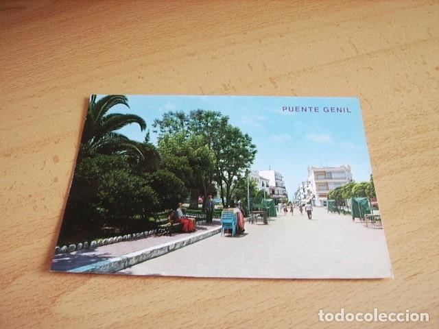 Postales: PUENTE GENIL ( CORDOBA ) PLAZA DE CALVO SOTELO