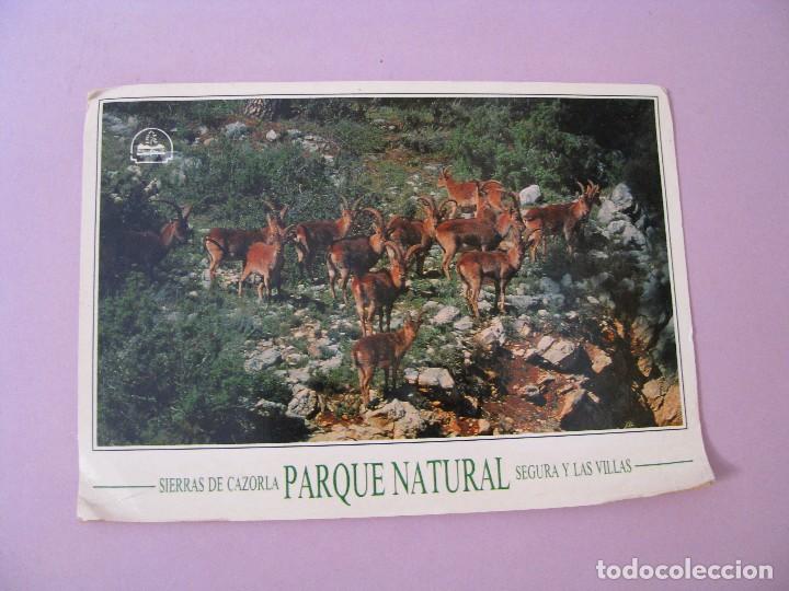 Postales: POSTAL SIERRAS DE CAZORLA PARQUE NATURAL SEGURA Y LAS VILLAS.