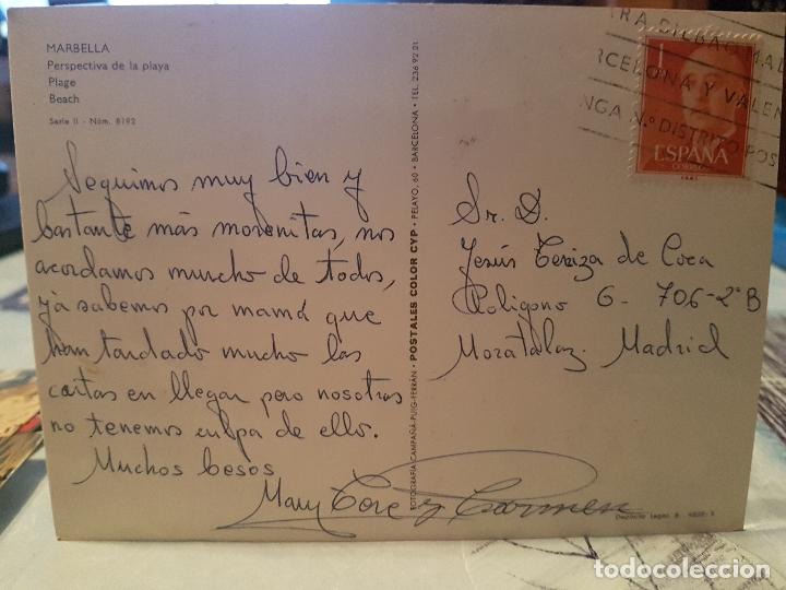 Postales: antigua postal marbella malaga - Foto 2
