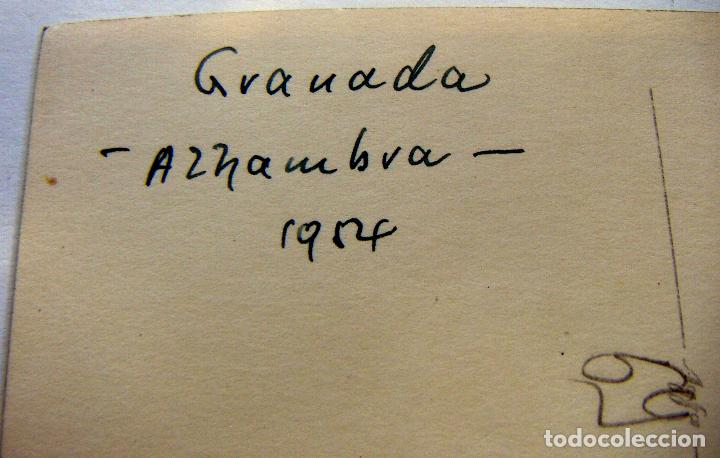 Postales: Foto de La Alhambra Granada 1954 - Foto 2