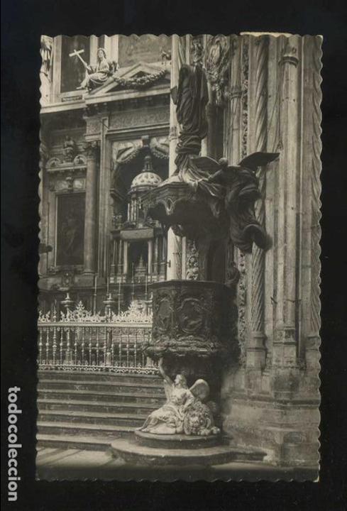 Postcards: C&oacute;rdoba. *Mezquita-Catedral. P&uacute;lpito...* Ed. G. Garrabella n&ordm; 76. Circulada 1951.