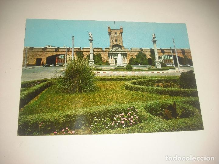 Postales: CADIZ N&deg; 41 , PUERTA DE TIERRA ED. SICILIA , SIN CIRCULAR