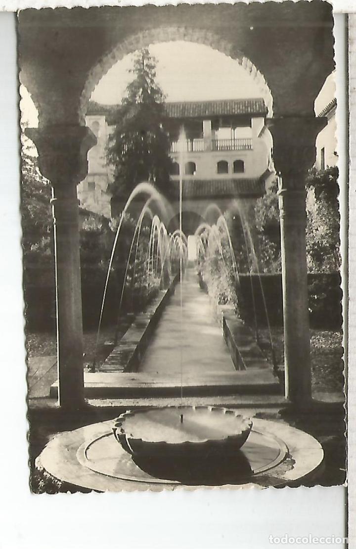 Postales: GRANADA GENERALIFE ESCRITA - Foto 1