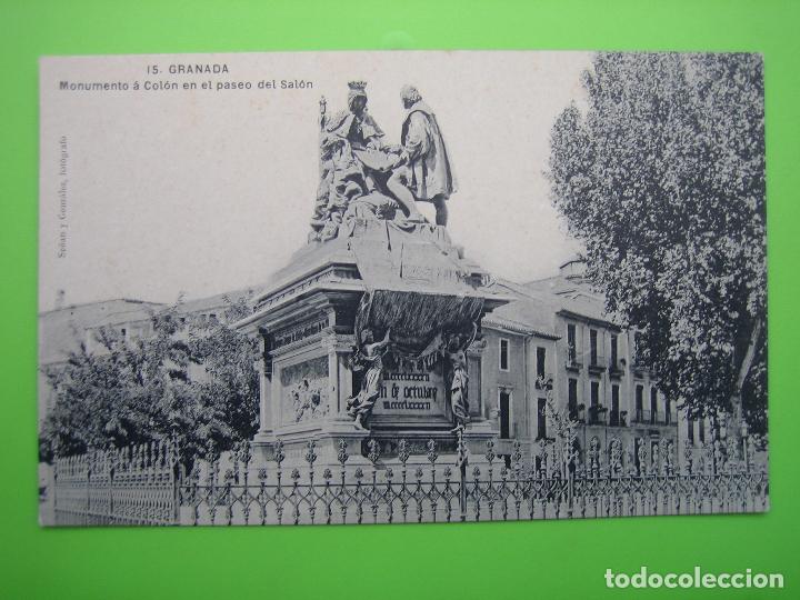 Postales: Antigua postal de Granada - Foto 1