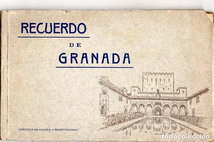 Postales: recuerdo de granada. hauser y menet - Foto 1
