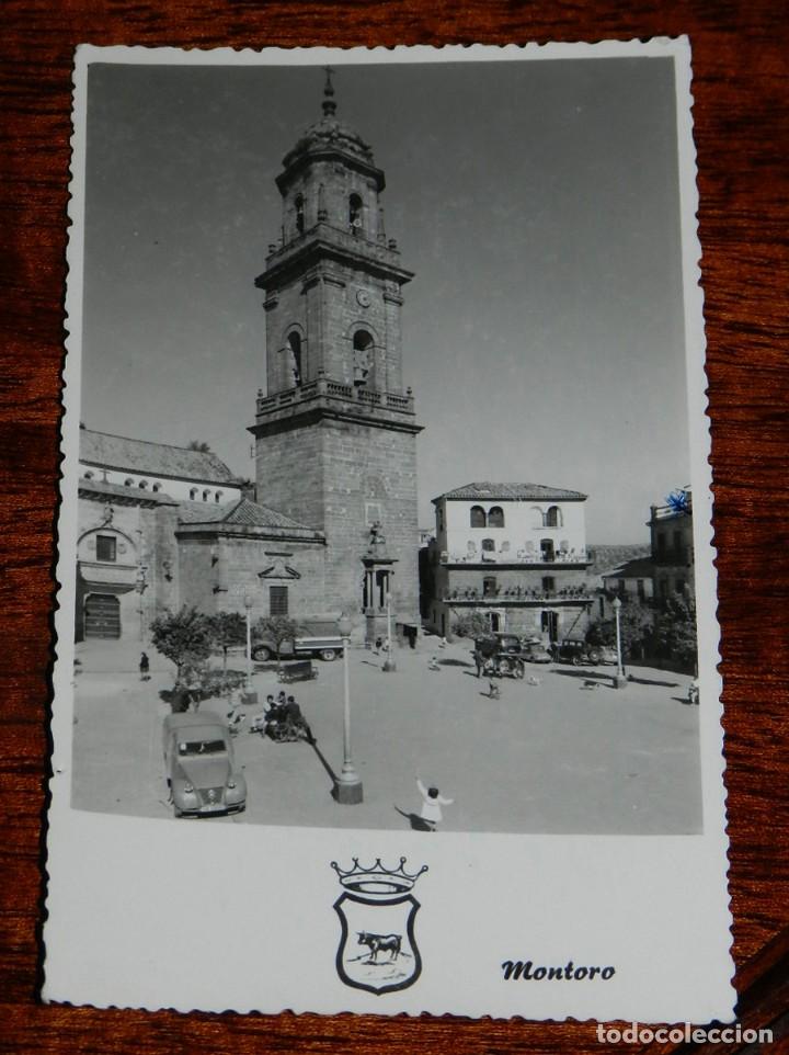 Postkarten: FOTO POSTAL DE MONTORO (CORDOBA) , TORRE DE LA PARROQUIA DE SAN BARTOLOME DEL SIGLO XVI, 9 EDIC. CAL