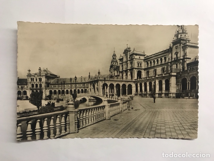 Postales: SEVILLA Postal No.154 Plaza de Espa&ntilde;a (h.1950?)