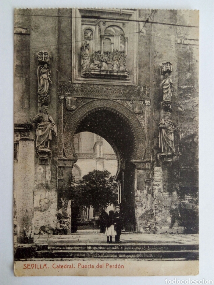 Postales: Sevilla. Catedral. Puerta del Perd&oacute;n. - Foto 1