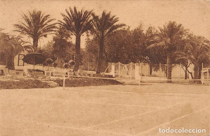 Postales: M&Aacute;LAGA.- EL RETIRO- TENNIS