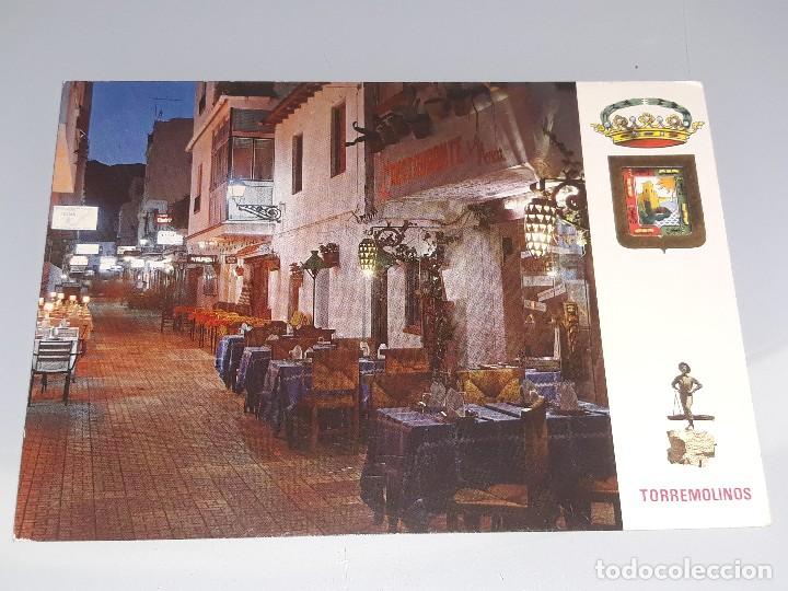 Postales: ANTIGUA POSTAL N&ordm; 16 DE MALAGA - TORREMOLINOS - CALLE DEL CAUCE - COLECCION 25 MODELOS - A&Ntilde;OS 60
