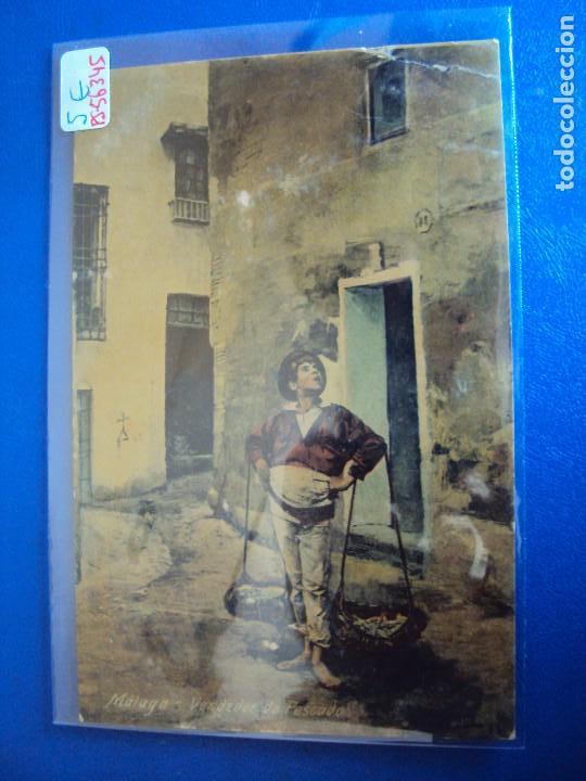 Postales: (PS-56345)POSTAL DE MALAGA-VENDEDOR DE PESCADO