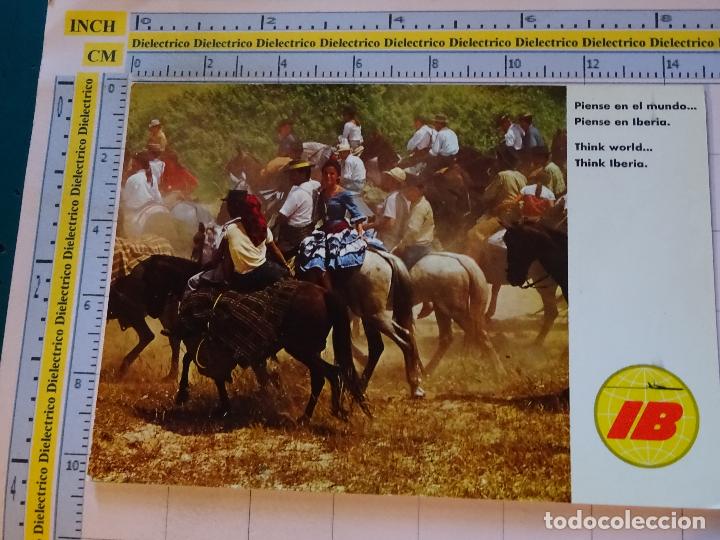 Postcards: POSTAL DE HUELVA. AÑO 1970. ROMERÍA EN ANDALUCIA. AEROLÍNEAS IBERIA. 2941