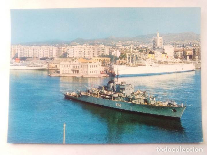 Postales: TARJETA POSTAL N&ordm; 918. M&Aacute;LAGA. PUERTO. BARCO. A&Ntilde;OS 50-70. ED. BEASCOA
