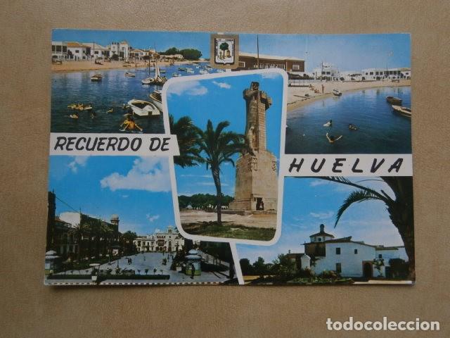 Postales: Postal recuerdo de huelva
