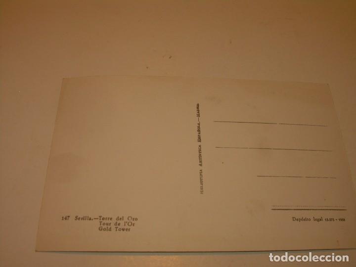 Postales: ANTIGUA POSTAL...SEVILLA. - Foto 2