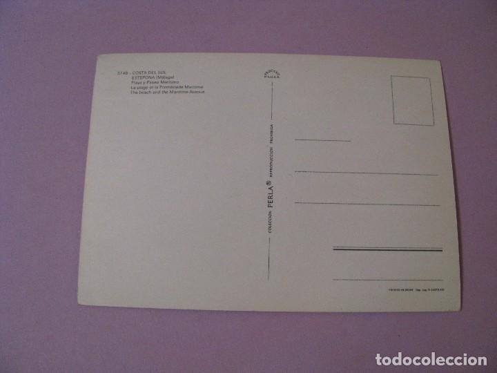 Postales: POSTAL DE ESTEPONA. ED. PERLA. - Foto 2