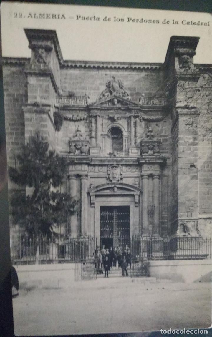 Postales: ALMERIA, PUERTA DE LOS PERDONES DE LA CATEDRAL