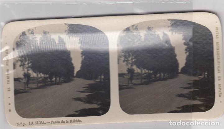 Postales: HUELVA - PASEO DE LA R&Aacute;BIDA ESTEREOSCOPIA - Foto 1