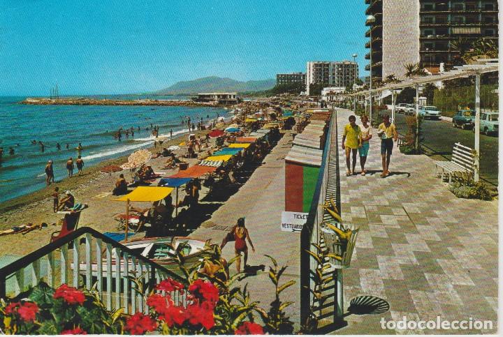Postales: (1376) MARBELLA. PASEO MARITIMO Y PLAYA - Foto 1
