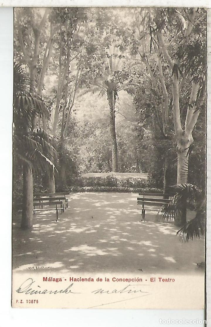 Postales: MALAGA HACIENDA DE LA CONCEPCION DORSO SIN DIVIDIR