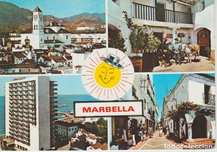 Postales: (1375) MARBELLA. EDIFICIO MEDITERRANEO. BORRICO - Foto 1